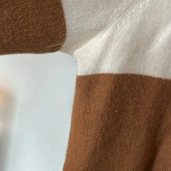 [XL]Club Monaco Wool Color  Block Stripes Crew Neck Sweater-NWOT - Picture 8 of 9